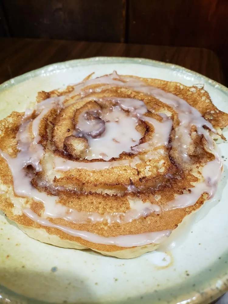 Cinnamon Roll Pancakes